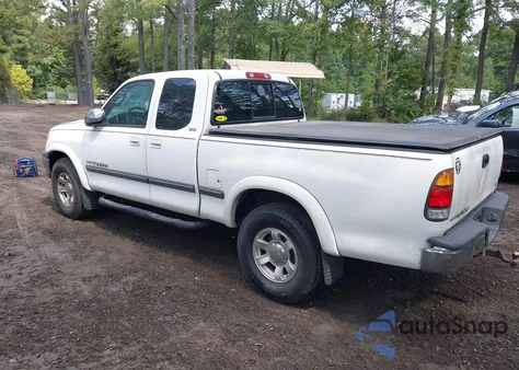 2000 Toyota Tundra Sr5 V8 z USA, uszkodzony, nr VIN 5TBRT341XYS061912